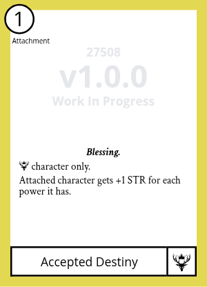 Accepted Destiny