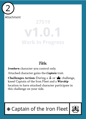 Captain of the Iron Fleet