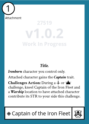 Captain of the Iron Fleet