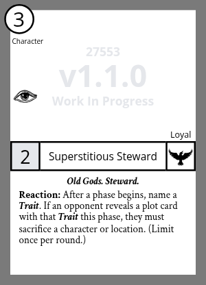 Superstitious Steward