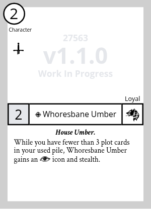 Whoresbane Umber
