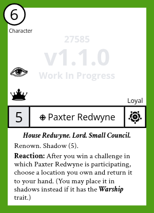 Paxter Redwyne