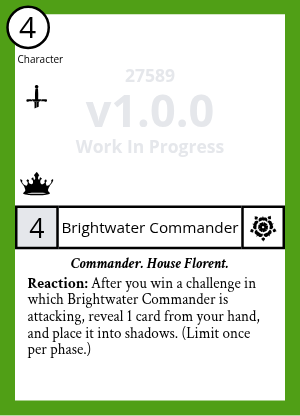 Brightwater Commander